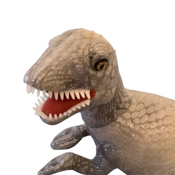 Aurora Velociraptor Dinosaur Plush Toy  5" x 13.5" x 11.5"  Stuffed Animal - Picture 2 of 8